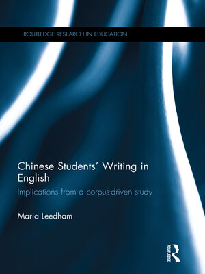 cover image of Chinese Students' Writing in English